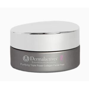 Dermalactives Triple Power Collagen Facial Peel Elastin Rejuvenation 50mL NWOB
